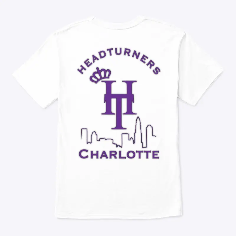 Classic Tee w/ Solid Purple Logo