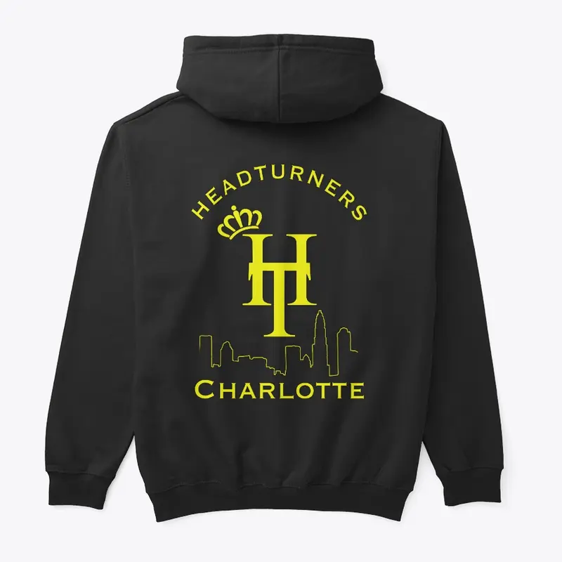 Charlotte HT Hoodie w/ Yellow Logos