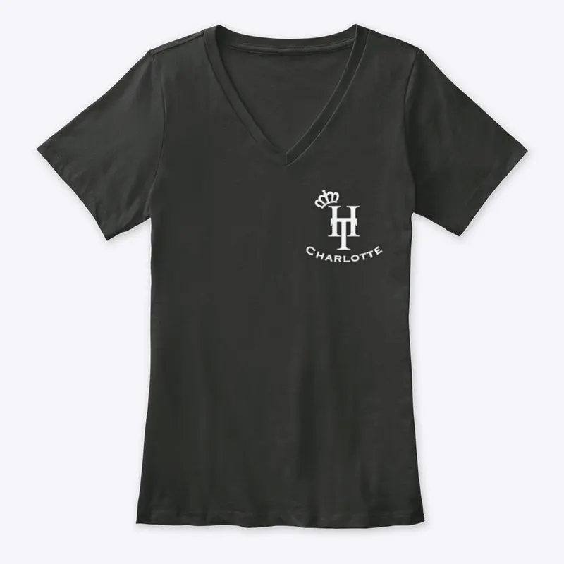 Women's V-Neck w/ White Logos