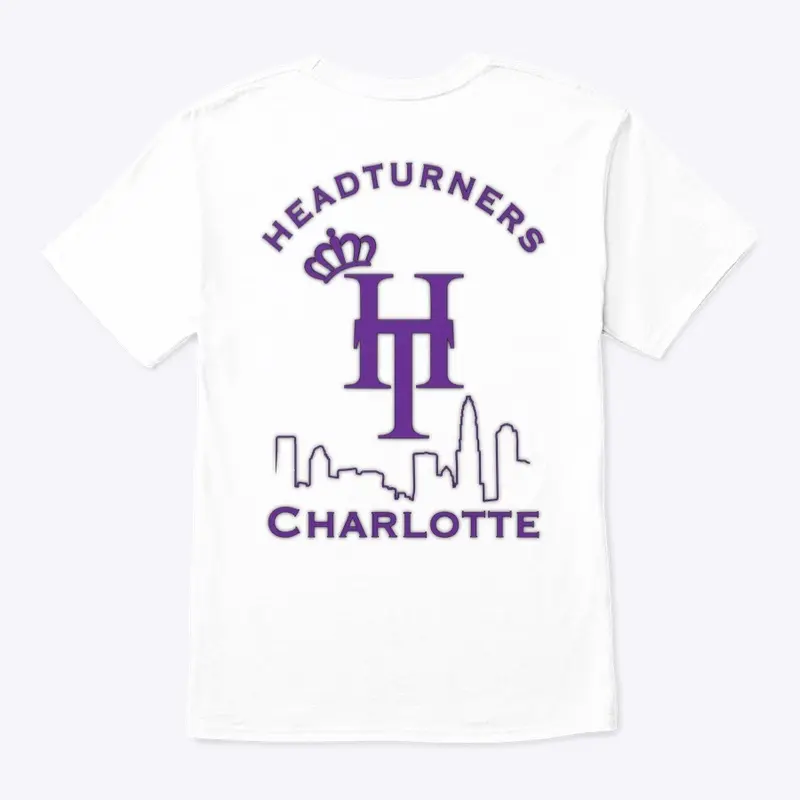 Classic Tee w/ Solid Purple Logo